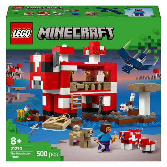 LEGO Minecraft 21270 The Mooshroom House