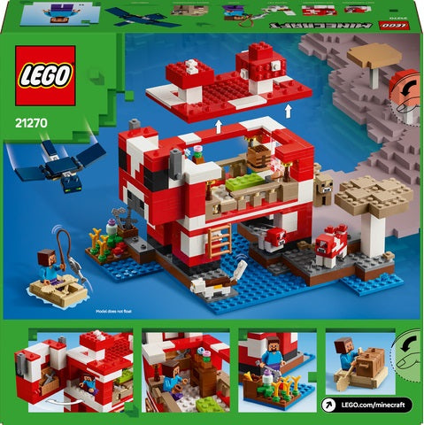 LEGO Minecraft 21270 The Mooshroom House