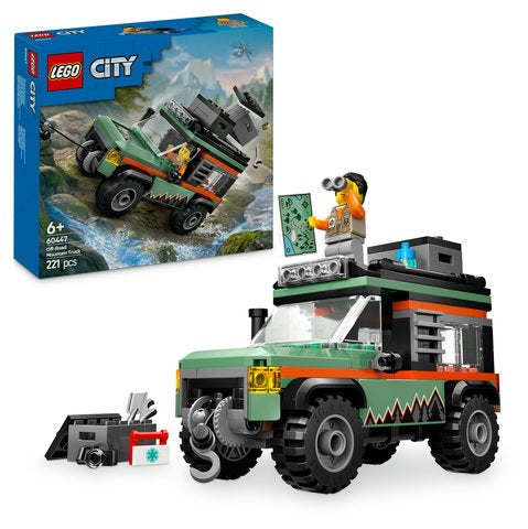 LEGO CITY 60447 Off-Road 4x4 Mountain Truck