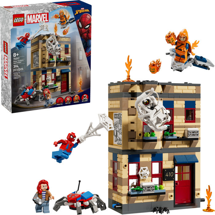 LEGO Marvel 76317 Peter Parker’s Apartment your favorite Super Hero building set