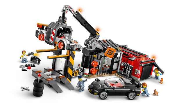 LEGO CITY 60472 Scrapyard with Cars