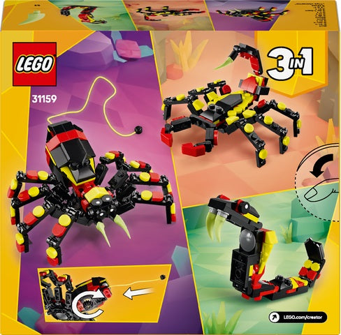 LEGO 31159 Wild Animals: Surprising Spider