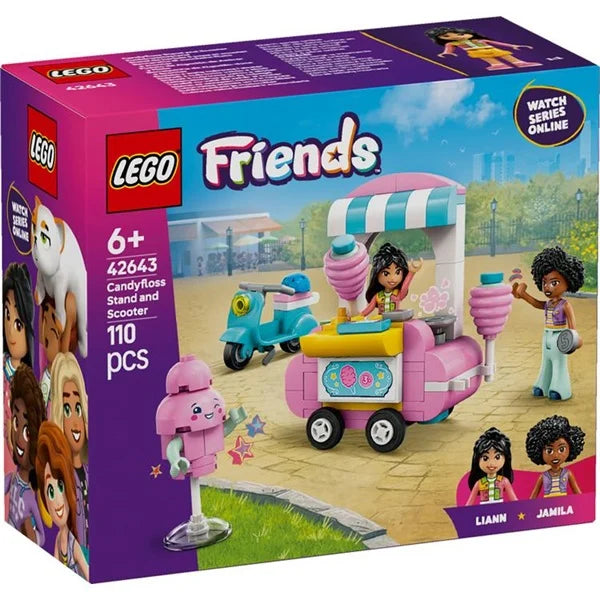 LEGO FRIENDS 42643 Cotton Candy Stand and Scooter