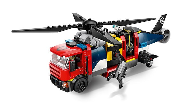 LEGO CITY 60462 Helicopter, Fire Truck and Submarine Remix