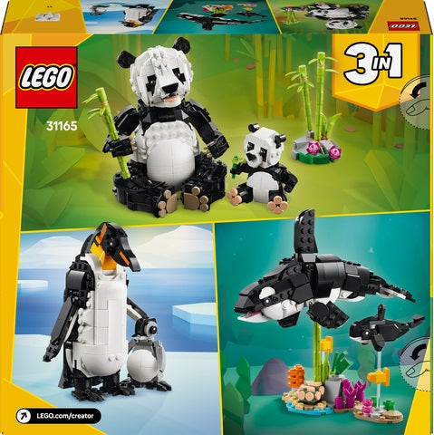 LEGO 31165 Wild Animals: Panda Family