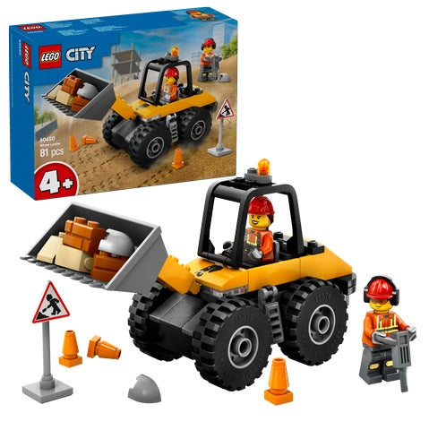 LEGO CITY 60450 Yellow Construction Wheel Loader