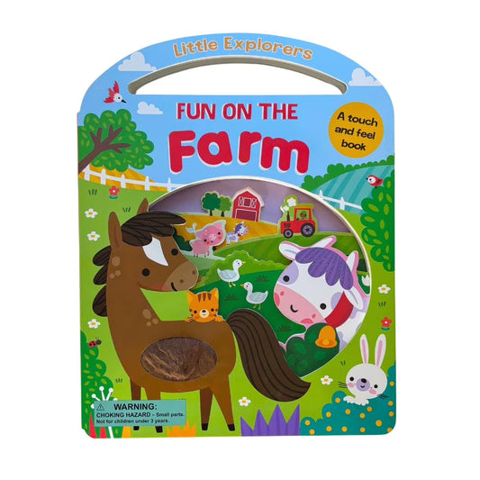 Little Explorers: Fun on the Farm story book for children over 3