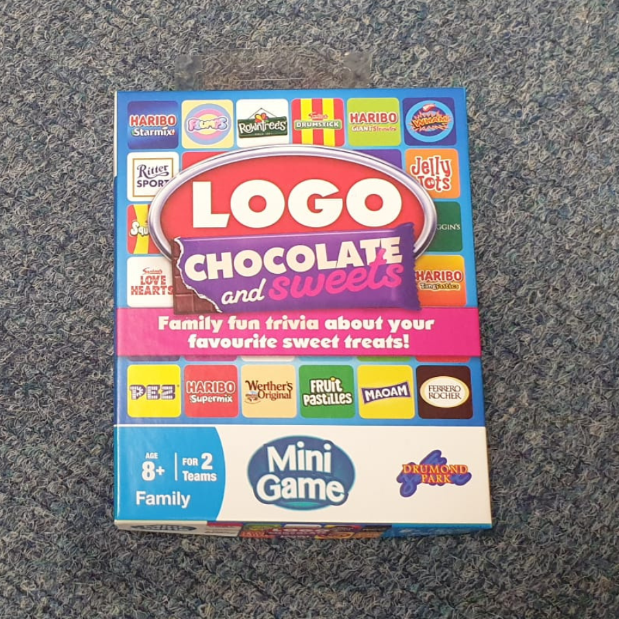 Logo Chocolate and Sweets Mini Game