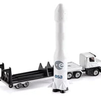 Siku 1:87 Low Loader with Rocket