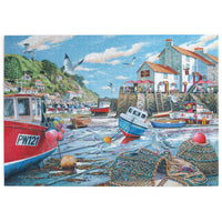 Low Tide 1000 Piece Jigsaw Puzzle picture of the complete puzzle