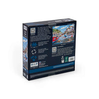 Low Tide 1000 Piece Jigsaw Puzzle reverse picture of the puzzle box