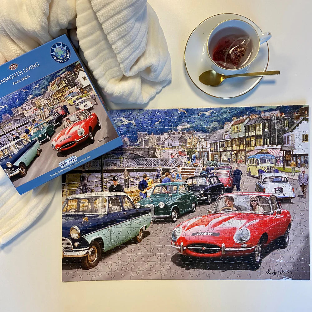 Lynmouth Living 500 Pc Jigsaw Puzzle