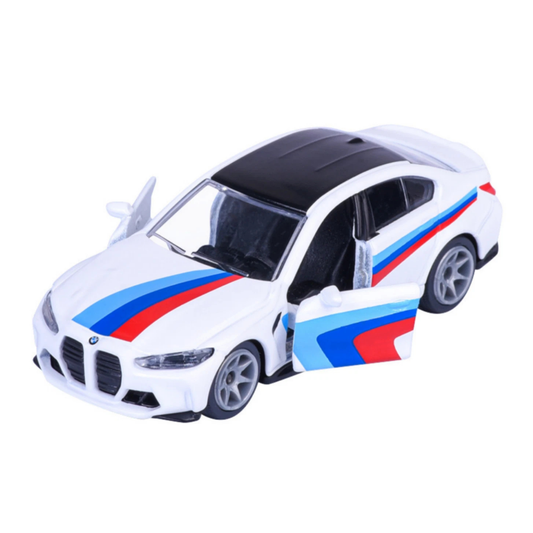 Majorette BMW M3 Deluxe Die-Cast Toy Car front view picture on the white background