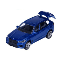Majorette BMW X5M Competition Blue Diecast Model Car front view picture