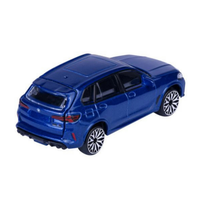 Majorette BMW X5M Competition Blue Diecast Model Car picture from the back