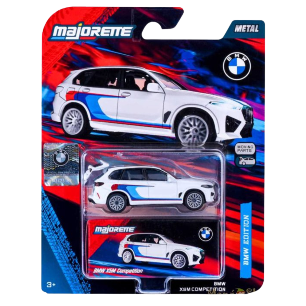 Majorette BMW X5 M Competition Die-Cast Toy Car picture in the box