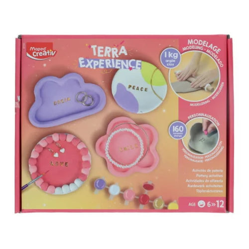 Maped Creativ Terra Experience Pottery Activity modeling dough set