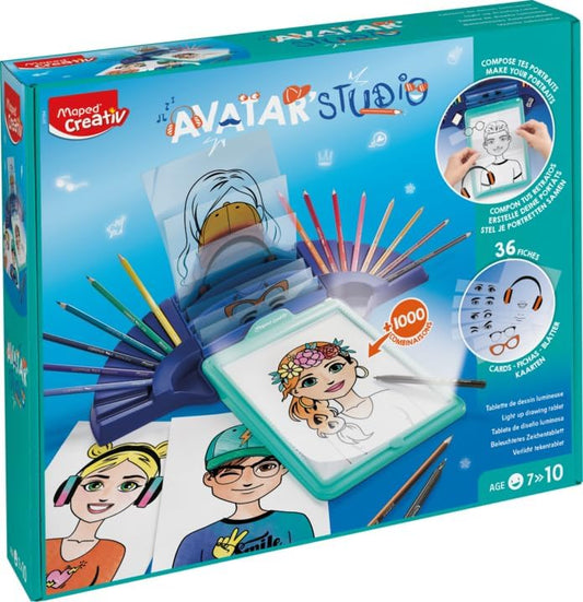 Maped Creativ Light Up Avatar Studio