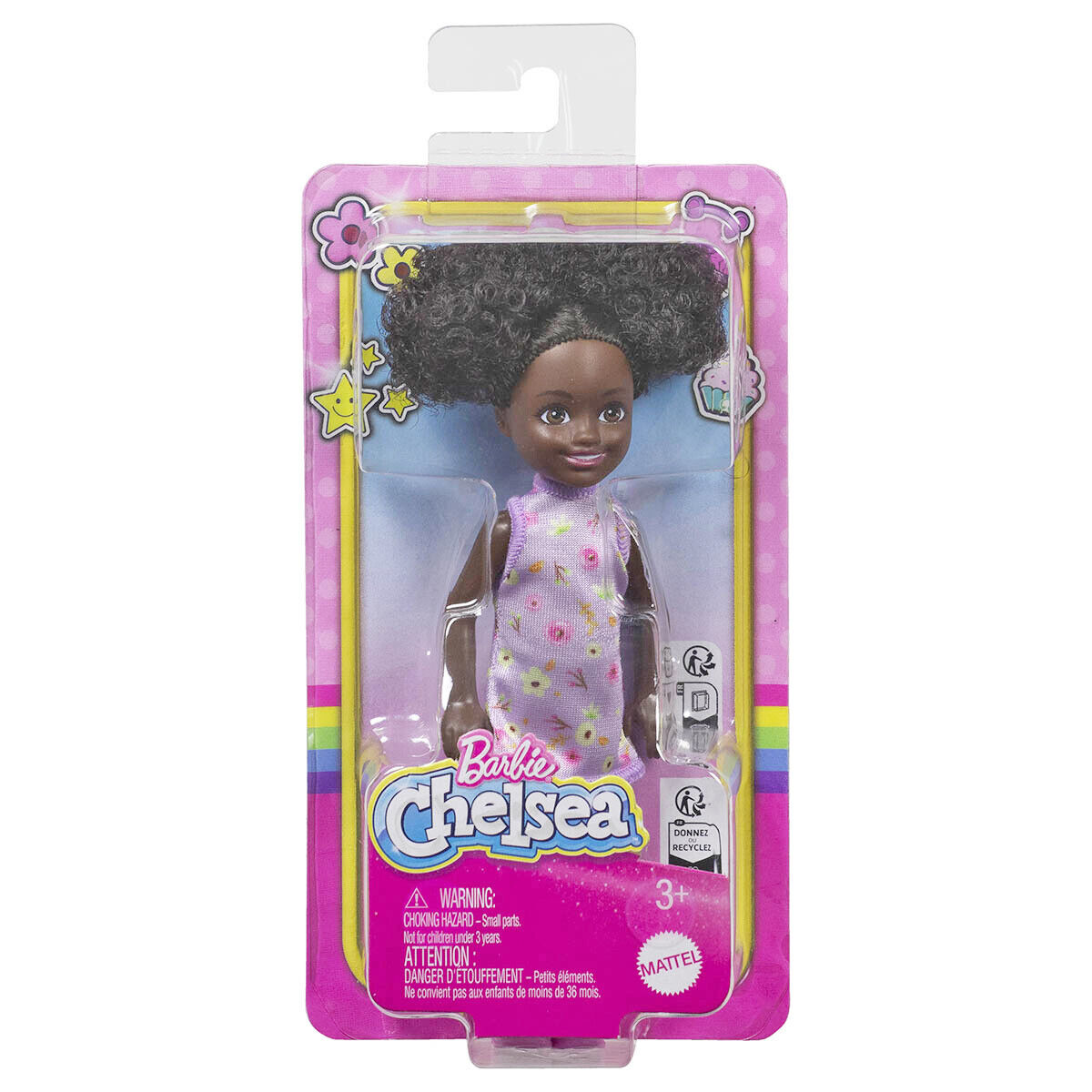 Barbie Chelsea Doll with Space Buns Hair