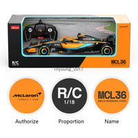 McLaren MCL36 F1 Remote Control Car 1:18 Scale picture of the box