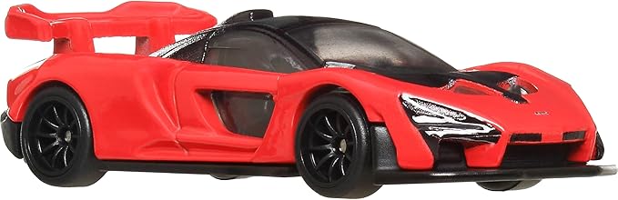 Collectible Hot Wheels Premium Fast & Furious McLaren Senna model car with stylish design and high-quality finish.
