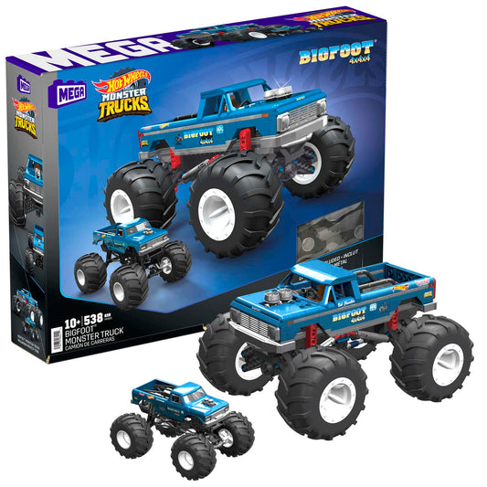 Mega Blocks Hot Wheels Monster Trucks Bigfoot