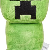 "Minecraft plush Creeper, great for play, display, and collecting."
