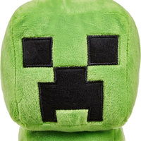 "8-inch Minecraft Creeper plush, a fun collectible gift for any fan."
