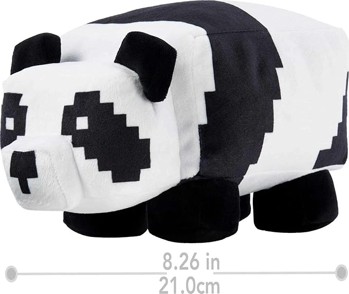 Cozy up with this Minecraft 8-inch Plush Panda, designed to bring video game fun to life.
