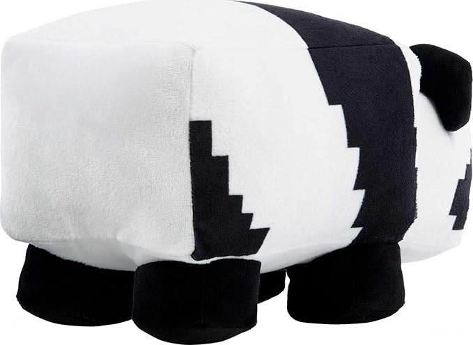 Soft and huggable, the Minecraft 8-inch Plush Panda makes a great collectible toy for all ages.
