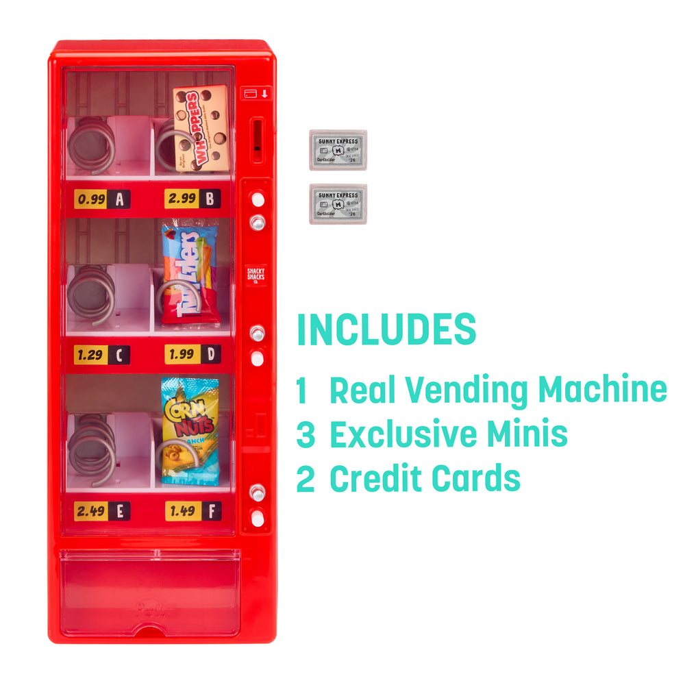 Miniverse Real Brands Mini Vending Machine Red product photo 3