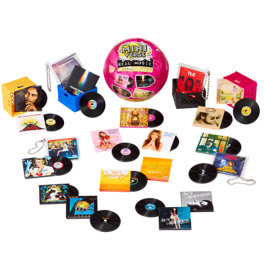 Miniverse Real Music Vinyls 4 Mini Playable Records product photo 2