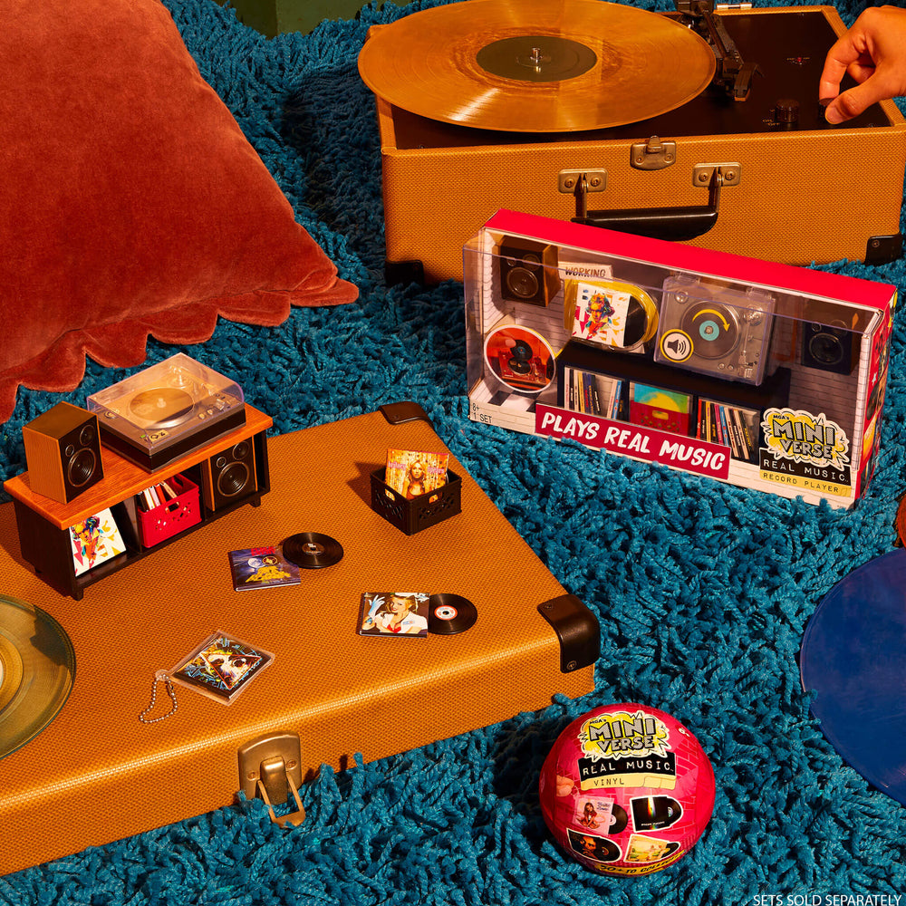 Miniverse Real Music Vinyls 4 Mini Playable Records product photo 3