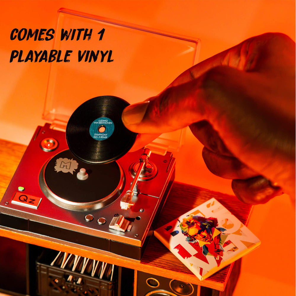 Miniverse Real Music Working Mini Record Player product photo 3