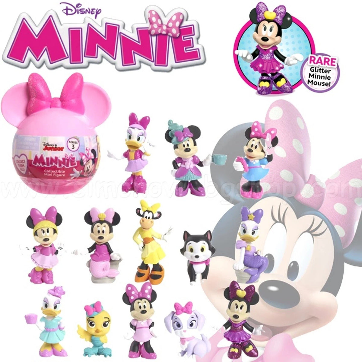 Disney Junior Minnie Mouse Mini Figure mini figurines collection