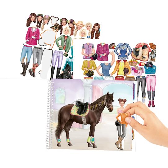 Miss Melody Dress Me Up Big Sticker Book for kids over 6 years old
