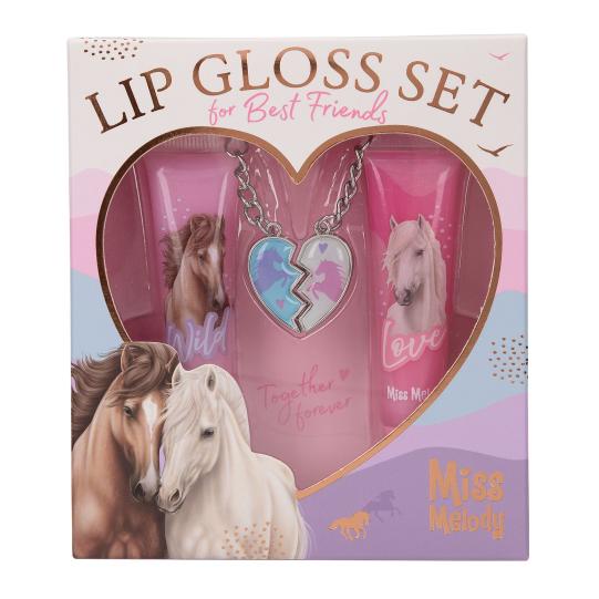 Miss Melody Lip Gloss Set BFF coes in a box