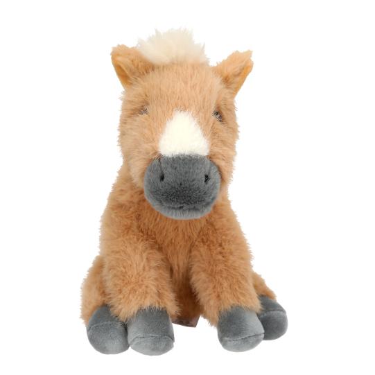Miss Melody Plush Horse Beige 20 cm front view picture