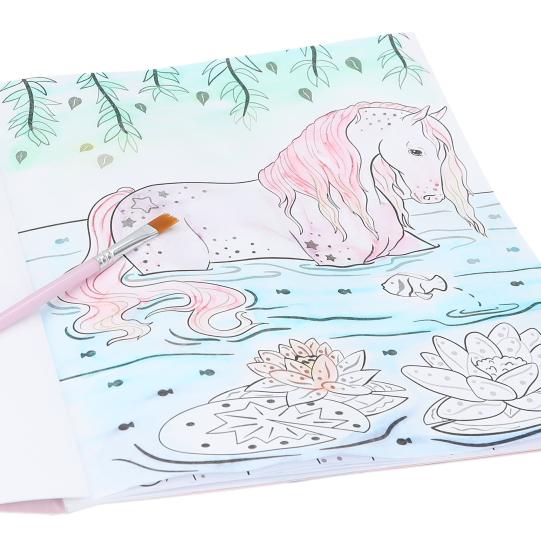 Miss Melody Watercolour Book relaxing creaiity