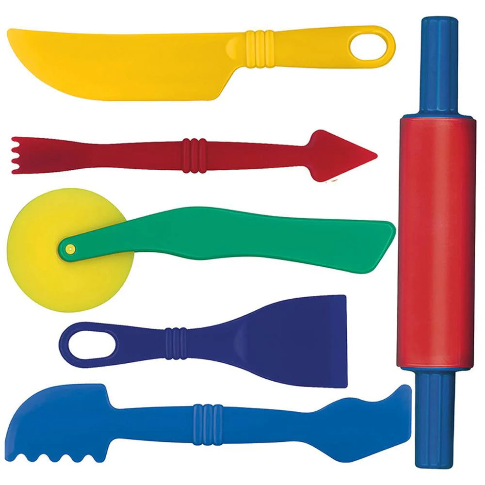 A fun and engaging Modelling Tools set for arts and crafts activities.
