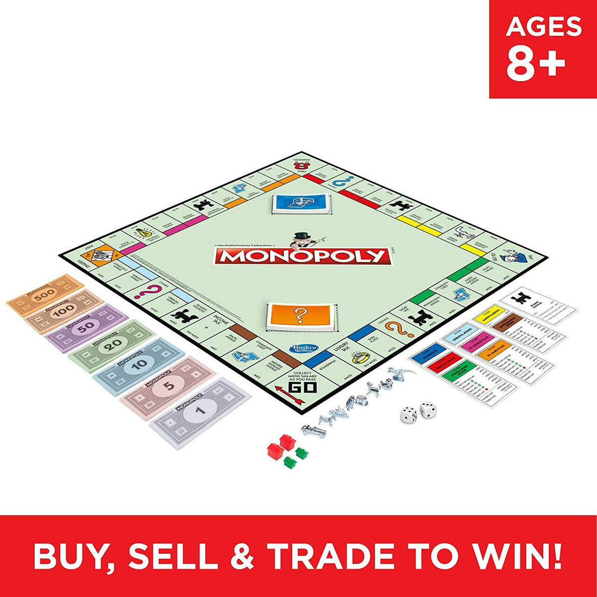 Monopoly Classic for children over 8 years