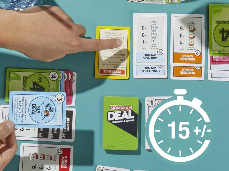 Monopoly Deal Card Game life style picture