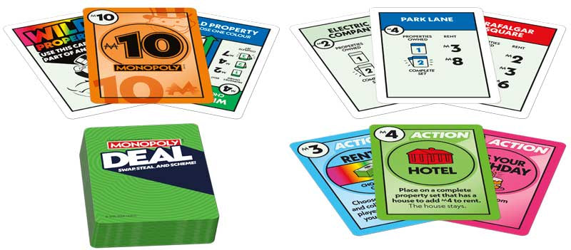 Monopoly Deal Card Game smart games colletion