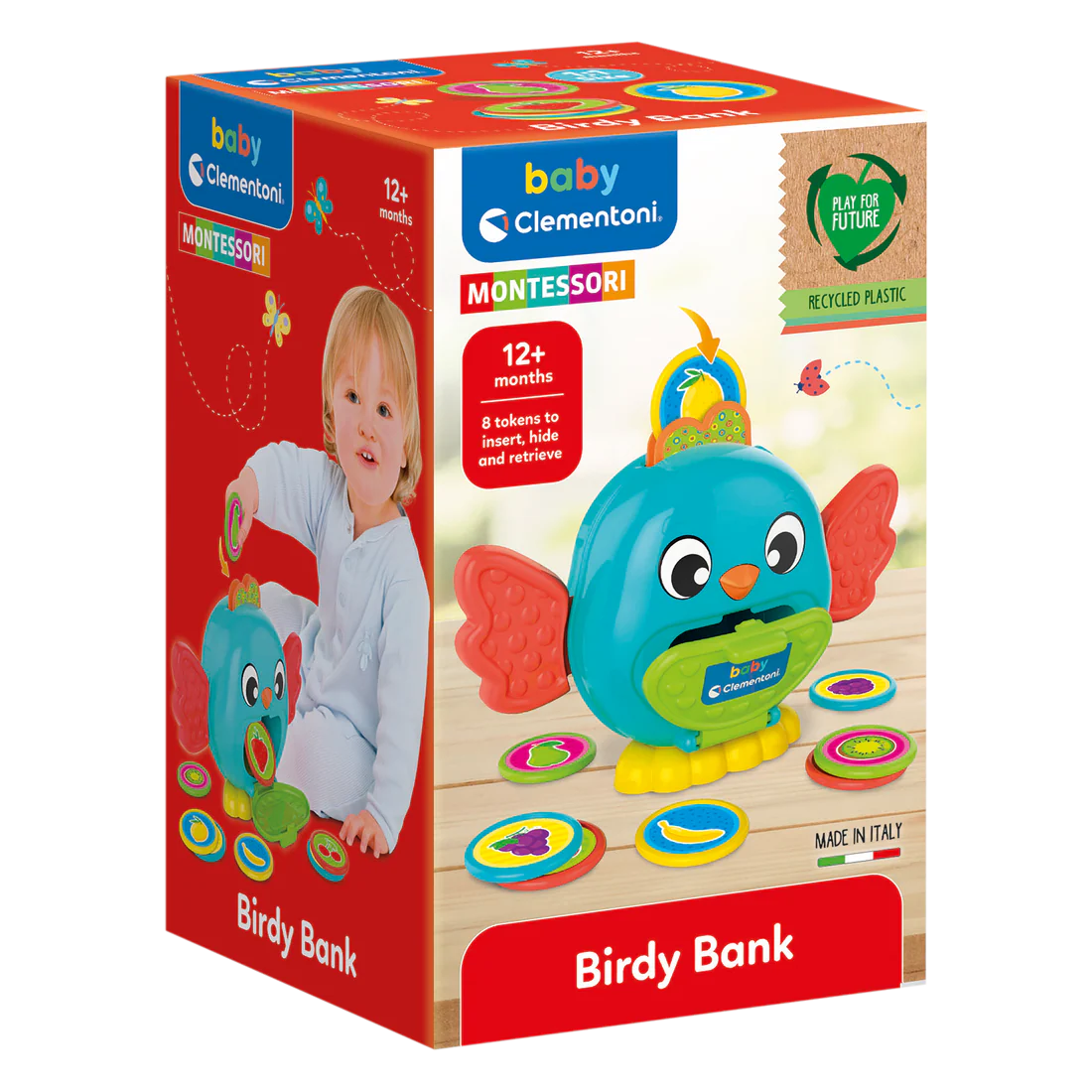 Montessori Birdy Bank picture of the box