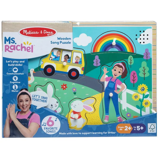 Ms Rachel Song Puzzle – Interactive Children’s Learning Puzzle