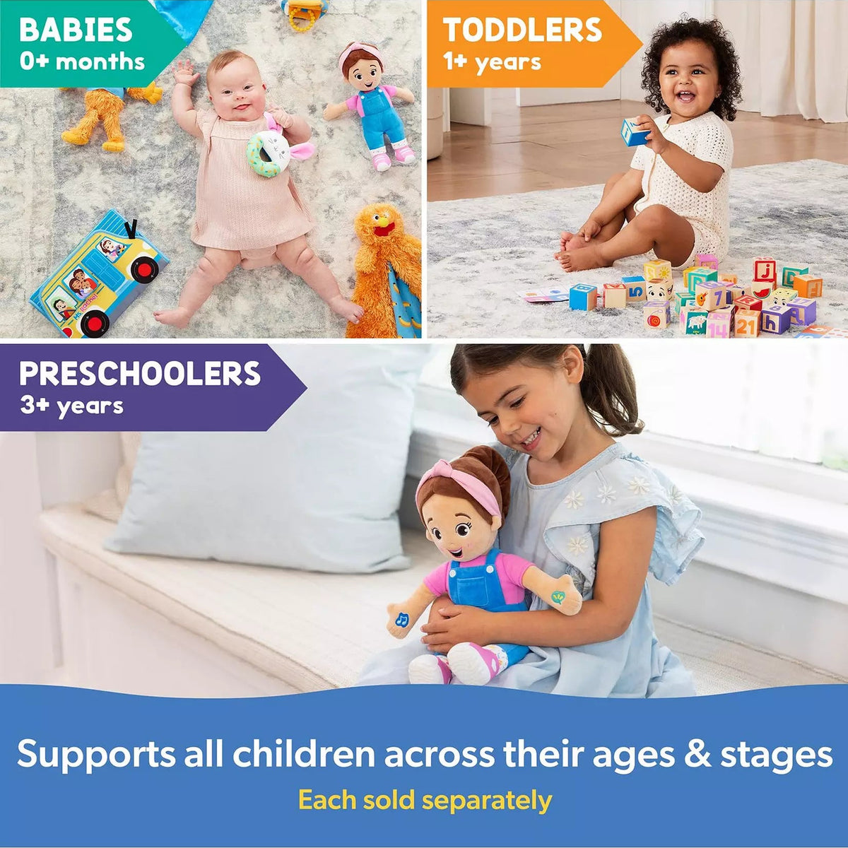 Ms. Rachel Cuddle & Comfort Doll for kids over 3 years old