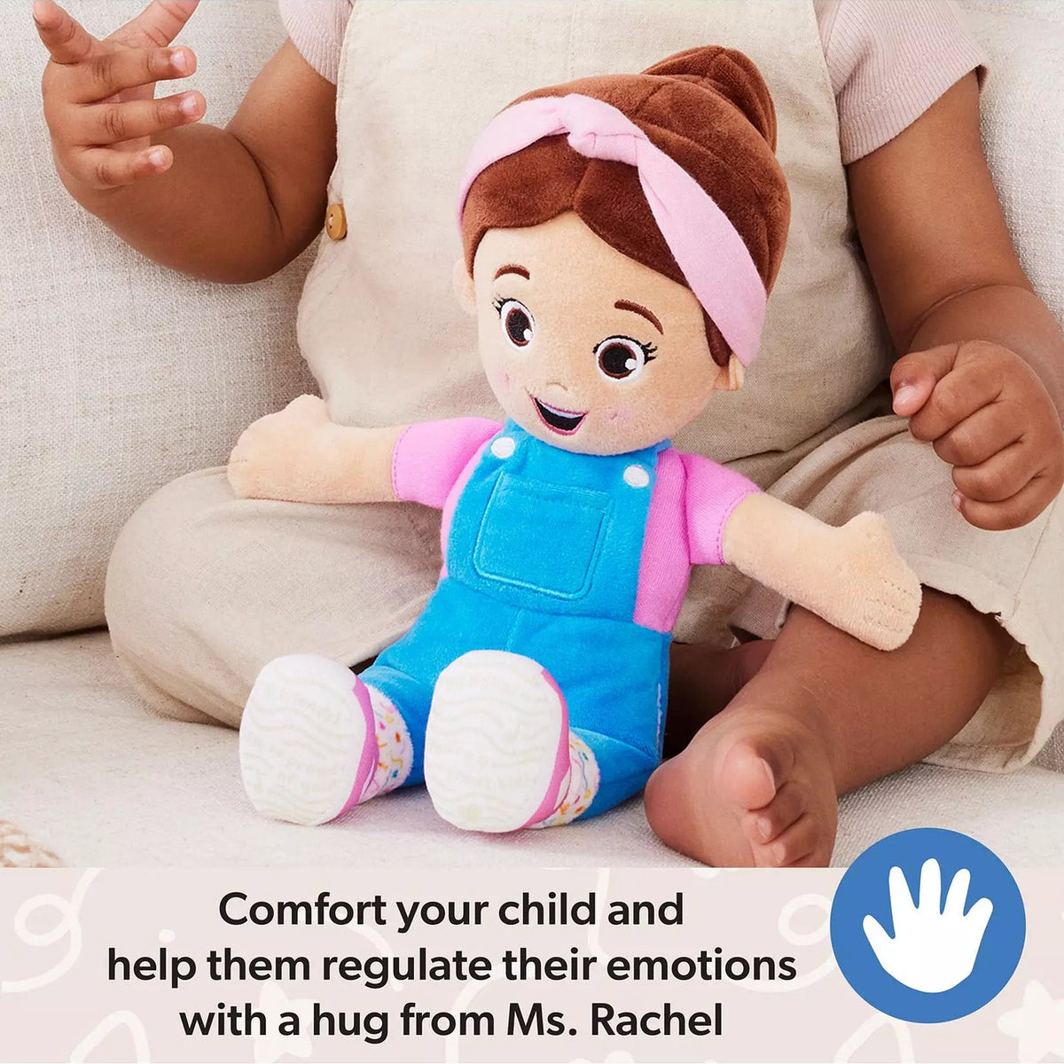 Ms. Rachel Cuddle & Comfort Doll comfortable for babies