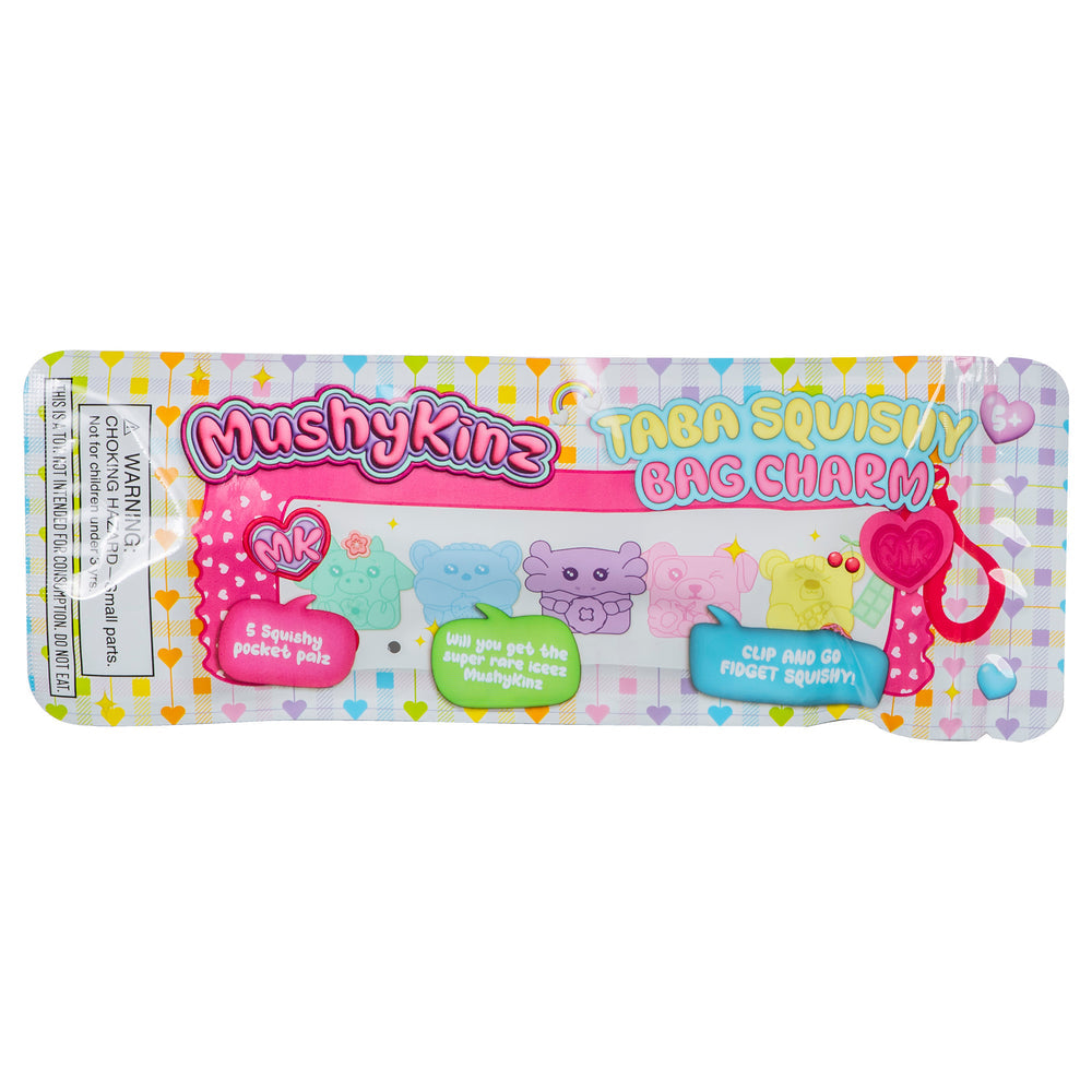MushyKinz Keychain packaging back