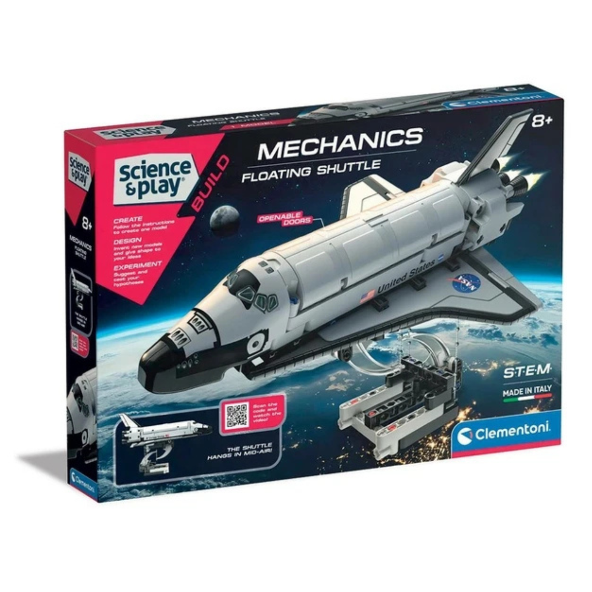 Clementoni NASA Floating Shuttle Toy picture in the box