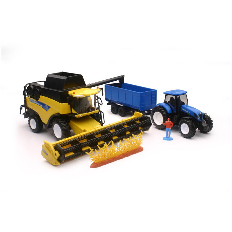 New Holland Tractor and Harvester